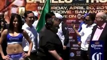 Saul Canelo Alvarez vs Austin Trout  Ceremonia de Pesaje Oficial