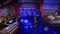 Selena Gomez sings Come and Get it on David Letterman
