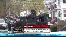 Massive Manhunt For Boston Bombing Suspect