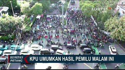 5.000 Personel Polri Berjaga di KPU Jelang Pengumuman Hasil Pemilu Malam ini