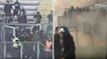 Padova-Catania, scontri tra tifosi e invasione di campo: l'intervento della polizia