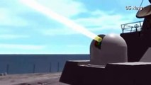 Montan laser para derribar aviones en buque de guerra estadounidense