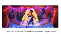 Google Doodle Of Today  Ella Fitzgerald