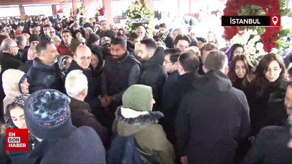 Erden Timur’un kayınvalidesi son yolculuğuna uğurlandı
