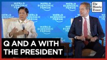 Marcos keynotes WEF Country Roundtable