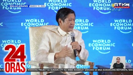 Tugon ni PBBM sa epekto ng tensyon sa WPS: "(We) separate politics and the economy" | 24 Oras