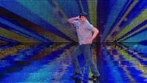 BGT 2013 James Clifton dancing to Footloose Week 4 Auditions