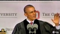 Ohio State University  Pres Obama Tells Students to Reject Voices Warning of Tyranny Government