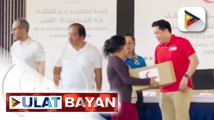UAE, nagbigay ng P50-M halaga ng relief goods sa mga biktima ng Masara landslide