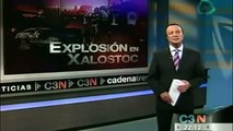 Animación de la explosión de la pipa de gas en San Pedro Xalostoc Ecatepec