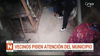 Vecinos de Villa armonia denuncian filtraciones