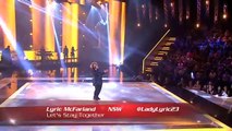 The Voice Australia Lyric McFarland Sings Lets Stay Together Season 2