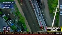 Chocan trenes de pasajeros en Connecticut se reportan al menos 60 heridos
