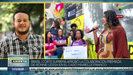 Avanzan investigaciones en el caso de la activista Marielle Franco