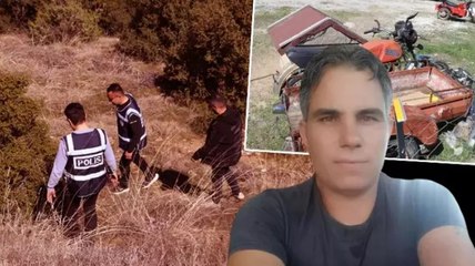 Denizli'de 126 Gündür kayıp motosikletliye ait olduğu değerlendirilen kemikler bulundu