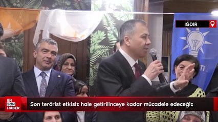 Ali Yerlikaya: Son terörist etkisiz hale getirilinceye kadar mücadeleye devam edeceğiz