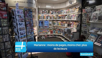 Marianne : moins de pages, moins cher, plus de lecteurs