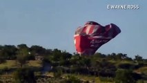 Muere turista brasileño tras el choque de dos globos aerostáticos en Turquía