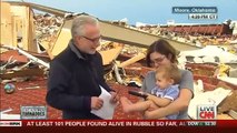 VIRAL VIDEO  CNNs Wolf Blitzer Tells Atheist Tornado Survivor You gotta thank the Lord
