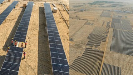 Multimillonario Construye Una Central De Energía Verde Visible Desde El Espacio