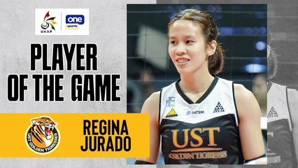 Download Video: UAAP Player of the Game Highlights: Regina Jurado presides over another UST win