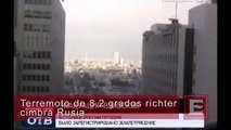 Fuerte sismo de 82 grados sacude Rusia