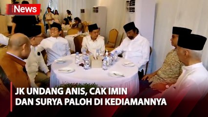 Anis-Cak Imin dan Surya Paloh Diundang JK Bukber Jelang Pengumuman Hasil Pilpres