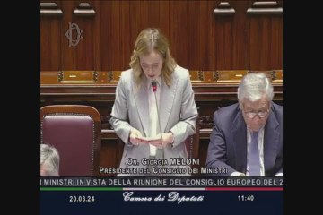 Meloni: "Ragazzi, vi vedo nervosi". E l'opposizione protesta - Video