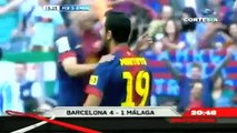 Barcelona vs Malaga 41  Jornada 38 Liga española 2013 Todos los Goles