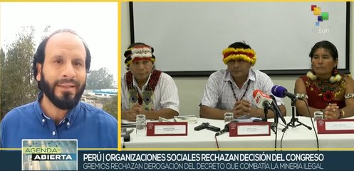 En Perú rechazan derogación de ley que frenaba la minería ilegal