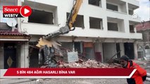 Diyarbakır'da 4 bin 362 bina yıkıldı