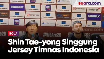 Blak-blakan! Shin Tae-yong Singgung Jersey Timnas Indonesia Sehari Jelang Lawan Vietnam