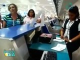 El berrinche de Luz María Beristáin Lady del Senado en el aeropuerto por perder su vuelo