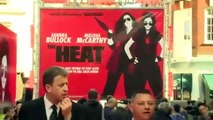 Sandra Bullock en la actuación de The Heat estreno en Londres