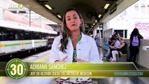 El Metro realiza prueba piloto para facilitar el acceso a los trenes de las personas con discapacidad física usuarias de silla de rueda