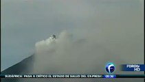 Registra el Popocatépetl 2 explosiones lanza ceniza y lava