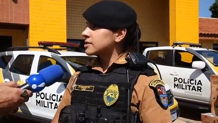 PM encontra depósito de cigarros no bairro Porto Belo; suspeito fazia entregas com moto