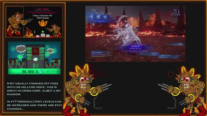 Final Fantasy VII - Ifrit Summon - Virtual Guide - All FF7 Games