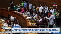 Congreso de Guerrero acepta la destitución de la fiscal general del estado