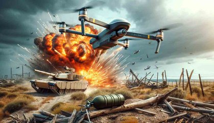 ビデオ：ウクライナ軍、初めて自律型FPVドローンを成功裏に使用