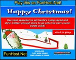 Santa Ski Jump  Christmas New Year Santa Ski Game  Game Video Trailer