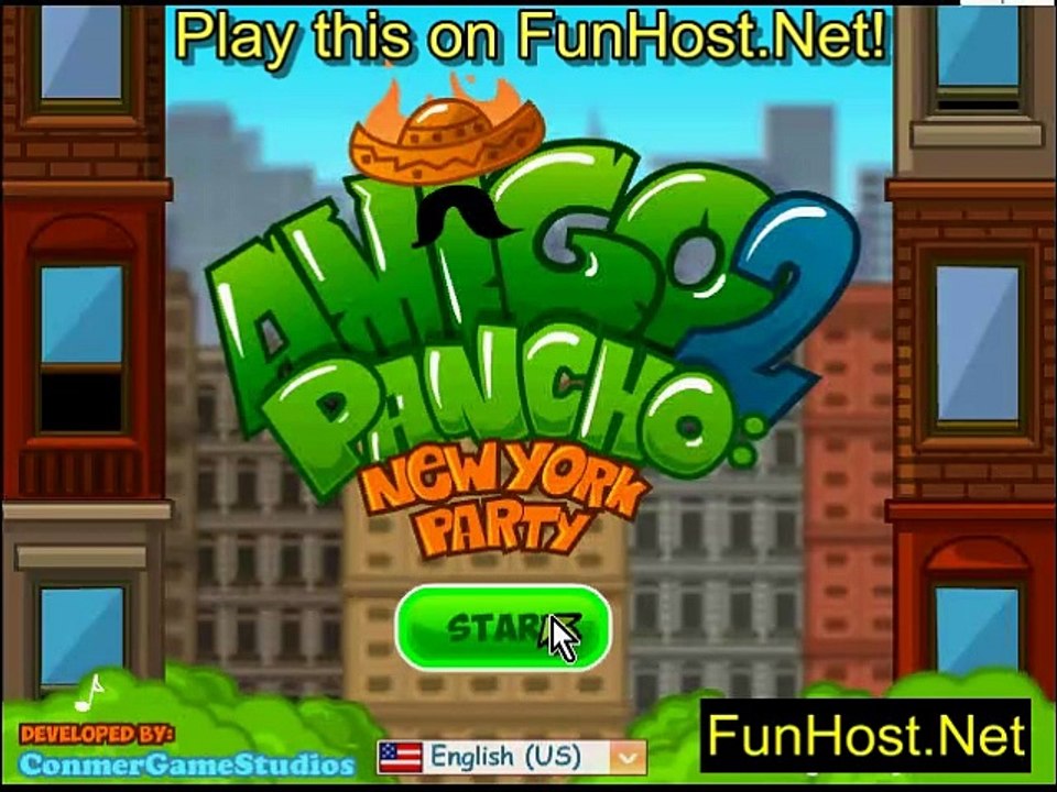 Amigo Pancho 2 New York Party Ball Dead Flying Physics Skills Game Game ...