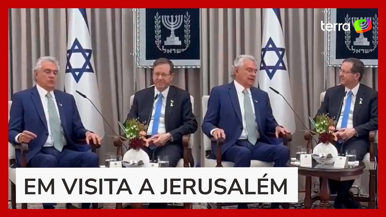 Em Israel, Ronaldo Caiado pede desculpas 'em nome dos brasileiros' por fala 'desastrosa' de Lula