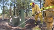 Bomberos siguen peleando contra los Incendios en Colorado