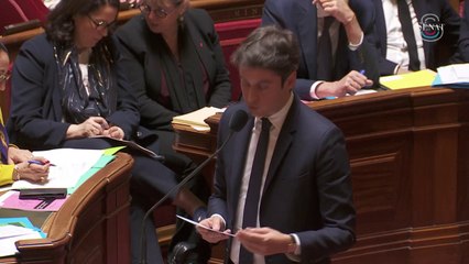 Gabriel Attal: "Je ne peux pas accepter qu'on dise que la France est spectatrice dans ce qui se joue aujourd'hui à Gaza"