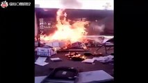 Hombres armados atacaron módulo de votación y quemó urnas en Mexicali