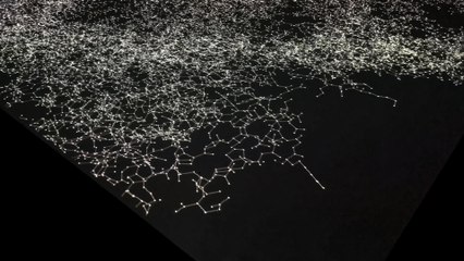 Ryoji Ikeda: data.tecture [nº1] (2018) / Blum Gallery Los Angeles