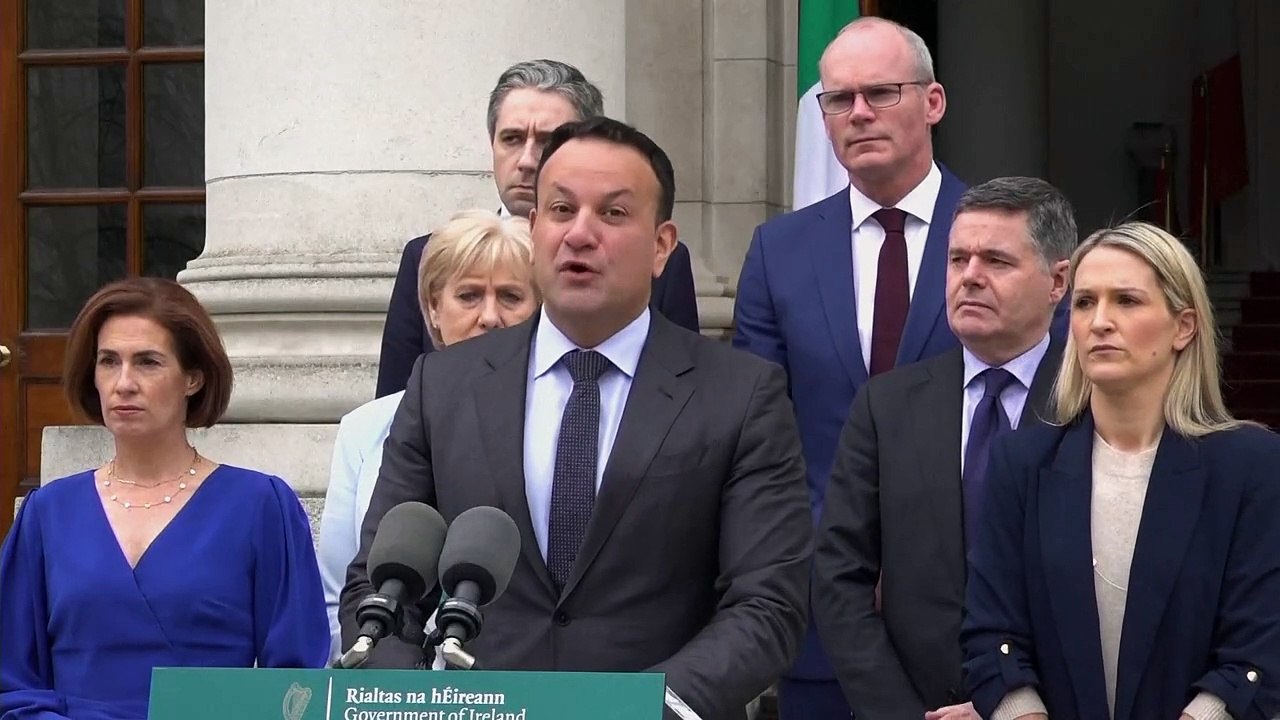 Irischer Regierungschef Varadkar kündigt überraschend Rücktritt an