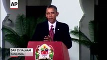 Presidente Obama  Estamos desconsolados Por ka muerte de los Bomberos en Incendio