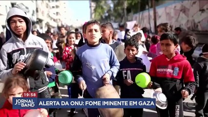 ONU alerta para fome iminente na Faixa de Gaza